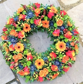 Orange Wreath