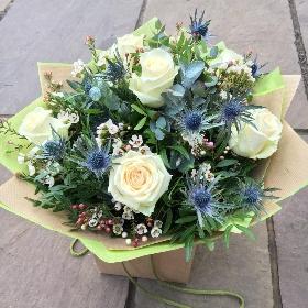 White Rose Mixed Bouquet