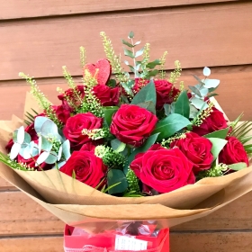 Luxurious 18 or 24 Naomi Rose Bouquet